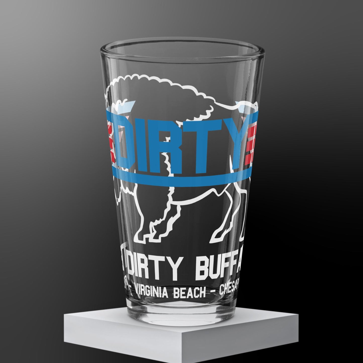 Wing Man pint glass