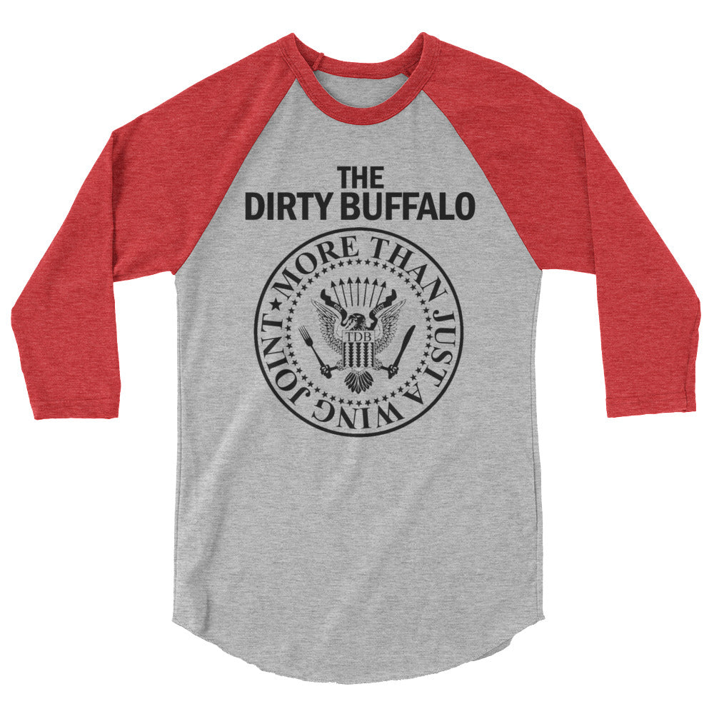 Great Seal of The Dirty Buffalo Baseball tee