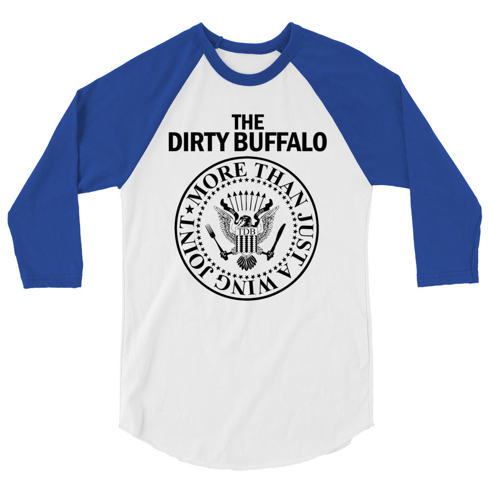 Great Seal of The Dirty Buffalo Baseball tee
