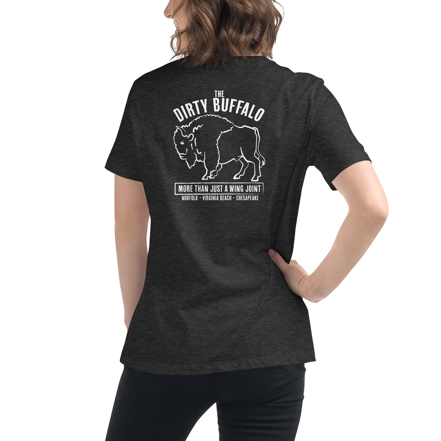 Women's Wing Joint - White Print