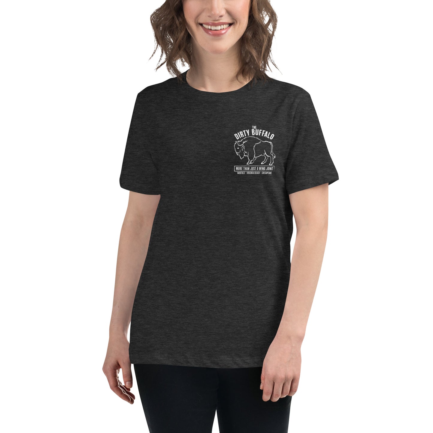 Women's Wing Joint - White Print