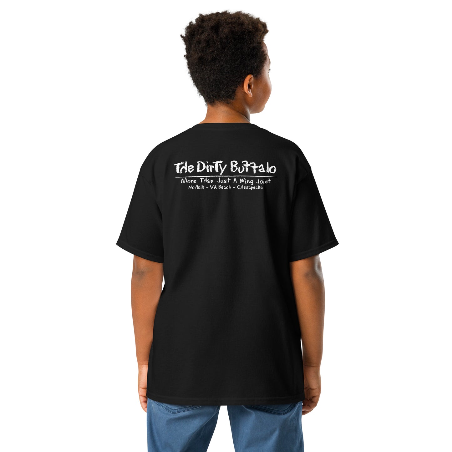 Dirty by Nature Youth Tee (White Print)