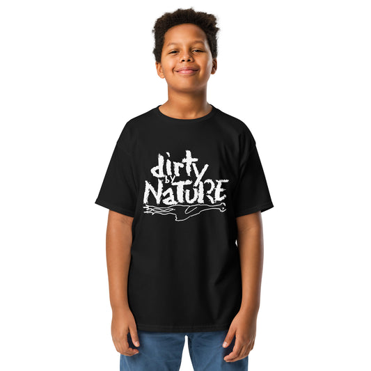 Dirty by Nature Youth Tee (White Print)