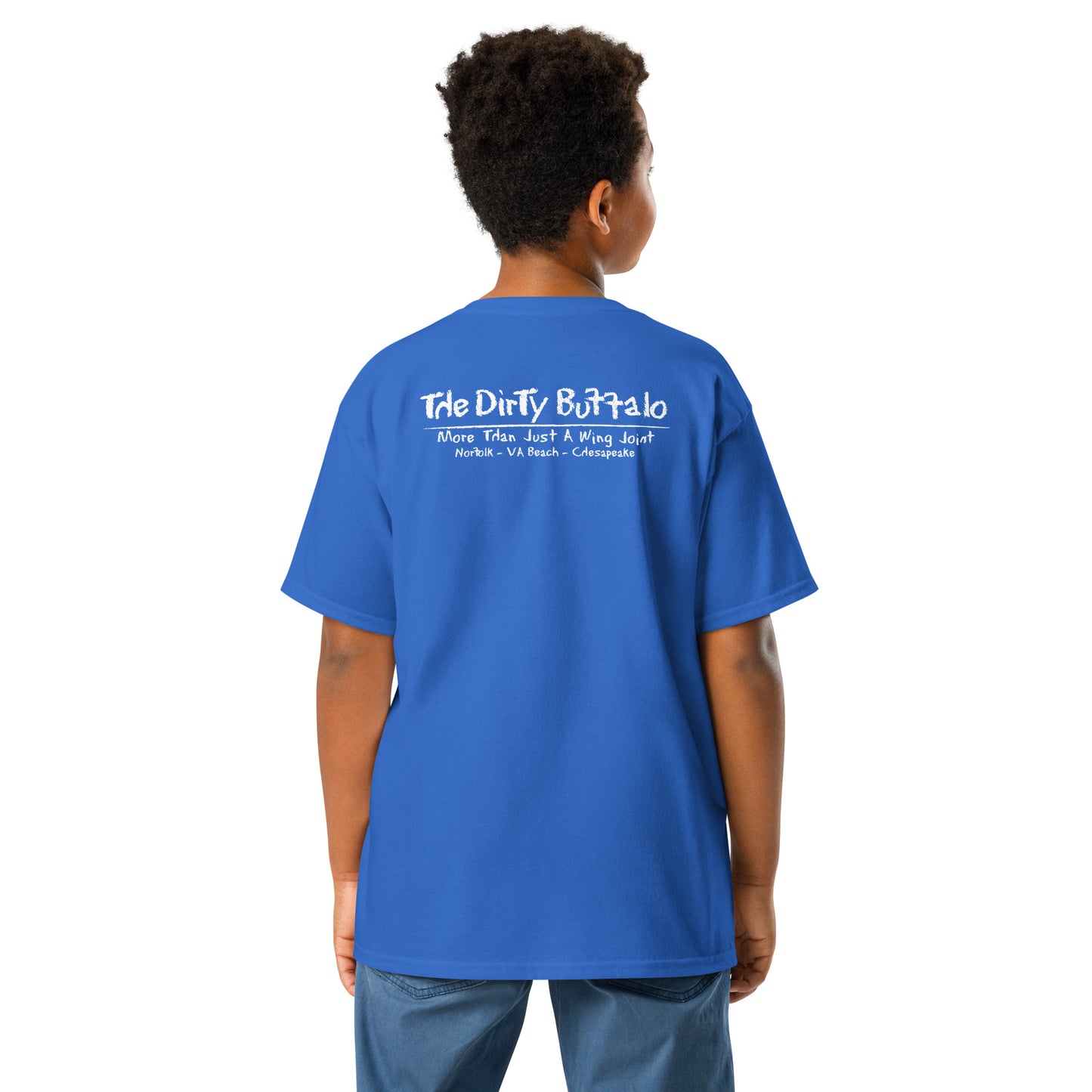 Dirty by Nature Youth Tee (White Print)