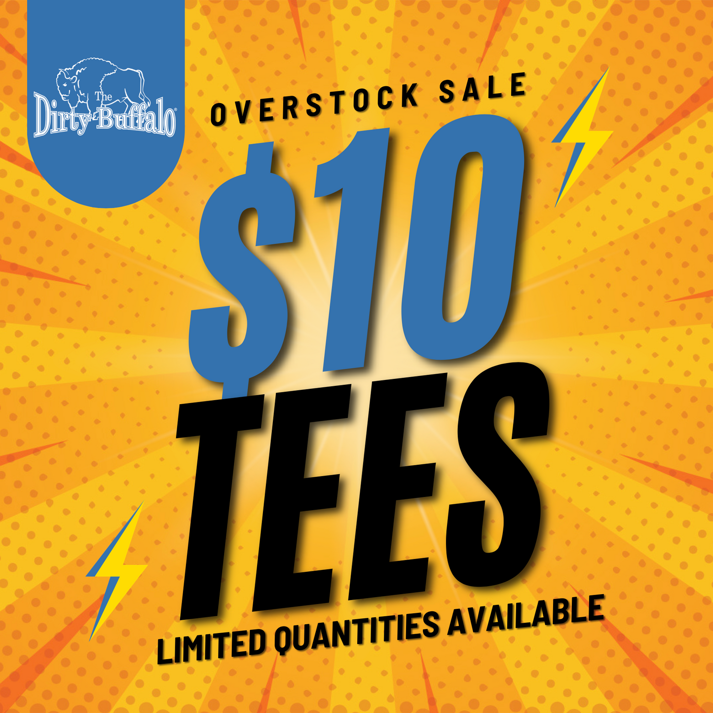 TDB Overstock Tees - $10 Each