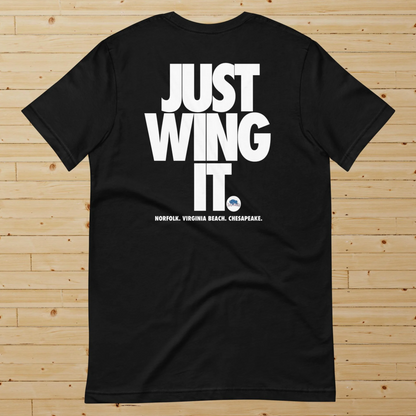 The Dunk Man/Just Wing It tee